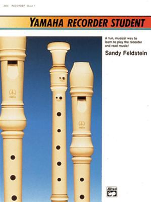 Yamaha Recorder Student (Yamaha Individual Inst... 0882848216 Book Cover