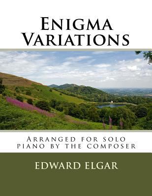 Enigma Variations - for piano solo: arranged by... 1523933437 Book Cover