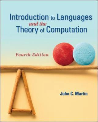 Introduction to Languages and the Theory of Com... 0073191469 Book Cover