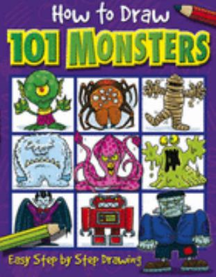 How to Draw 101 Monsters 184229654X Book Cover