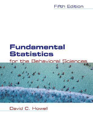 Fundamental Statistics for the Behavioral Scien... 0534399517 Book Cover