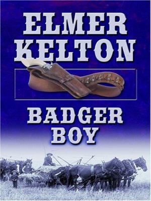 Badger Boy [Large Print] 0786291443 Book Cover