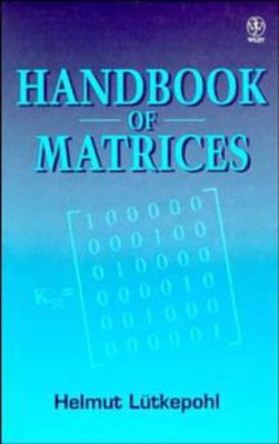 Handbook of Matrices 0471970158 Book Cover