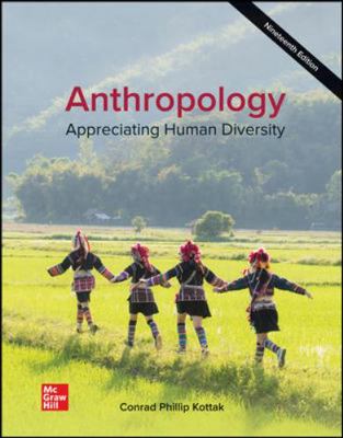 Looseleaf for Anthropology: Appreciating Human ... 1260711498 Book Cover