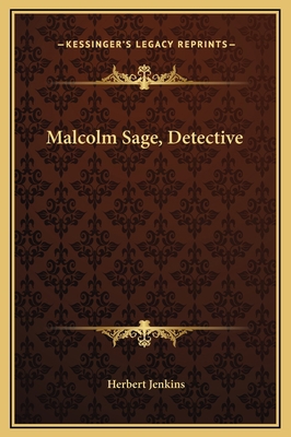 Malcolm Sage, Detective 1169289827 Book Cover