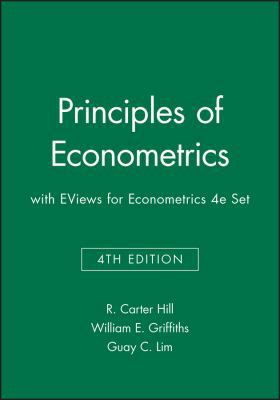 Principles of Econometrics 4e with EViews for E... 1118138899 Book Cover