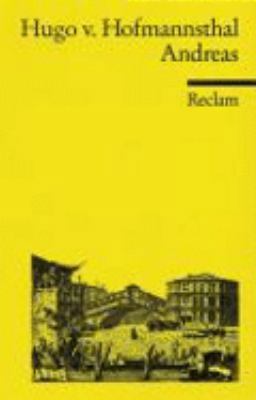 Andreas. [German] 3150088003 Book Cover