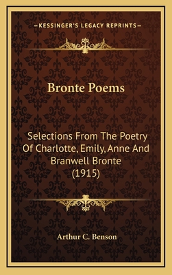 Bronte Poems: Selections From The Poetry Of Cha... 1164418785 Book Cover