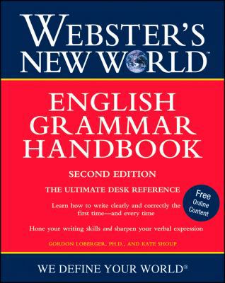 Webster's New World English Grammar Handbook, S... B09L74Q66P Book Cover