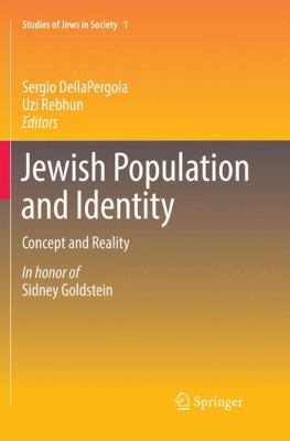 Jewish Population and Identity: Concept and Rea... 3030084574 Book Cover