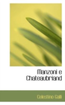 Manzoni E Chateaubriand 1113036222 Book Cover