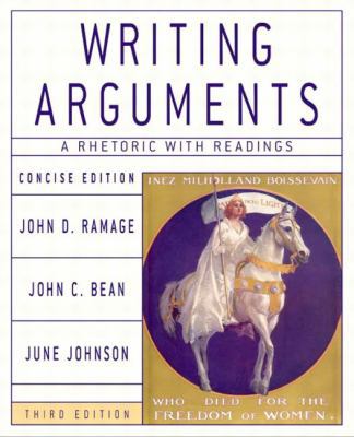 Writing Arguments: A Rhetoric with Readings, Co... 0321163389 Book Cover