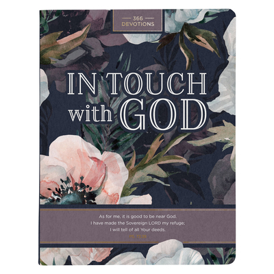 Devotional in Touch with God Floral Softcover Jan. 1639524797 Book Cover