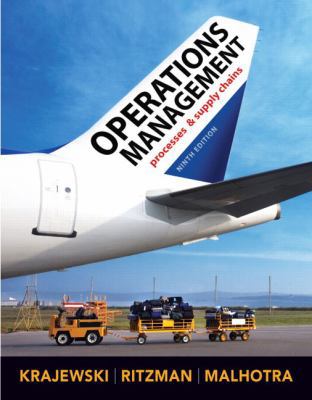 Operations Management: Processes and Supply Chains 0136065767 Book Cover