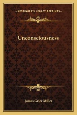 Unconsciousness 1162918713 Book Cover