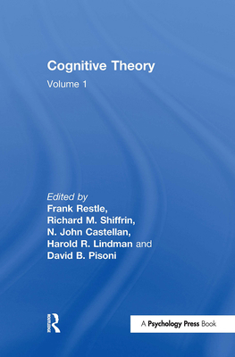 Cognitive Theory: Volume 1: Cognitive Theory 0898594367 Book Cover