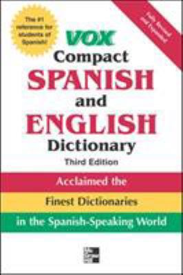 Vox Compact Spanish and English Dictionary, Thi... B007C2LQL6 Book Cover