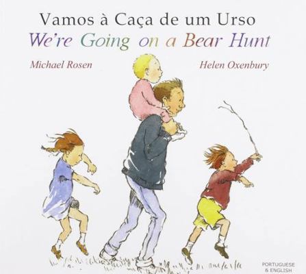 Going on a Bear Hunt (Portuguese Edition) 1852697156 Book Cover