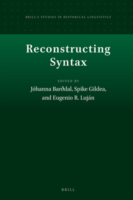 Reconstructing Syntax 9004391991 Book Cover