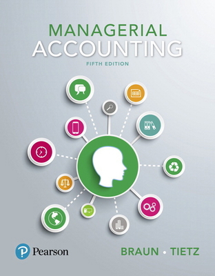 Managerial Accounting 0134128524 Book Cover