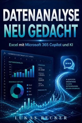 Excel mit Microsoft 365 Copilot: Datenanalyse m... [German] B0F3XWQCFS Book Cover