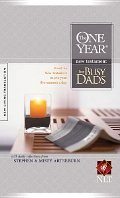 One Year New Testament for Busy Dads-NLT 1414306202 Book Cover