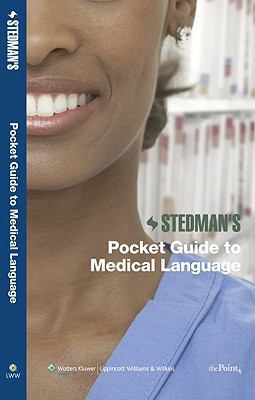 Stedman's Pocket Guide to Medical Language [Wit... 0781799813 Book Cover