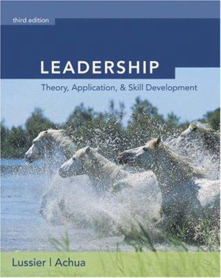 Leadership (with Infotrac) [With Infotrac] 0324316976 Book Cover