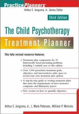 The Child Psychotherapy Treatment Planner 0471270504 Book Cover