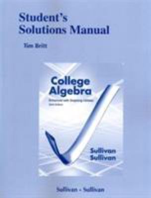 Student's Solutions Manual (Standalone) for Col... 0321845064 Book Cover