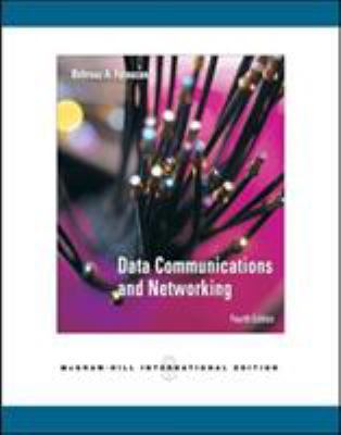 Data Communications and Networking 0071254420 Book Cover