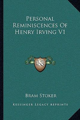 Personal Reminiscences Of Henry Irving V1 1163110590 Book Cover