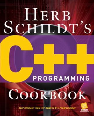 Herb Schildt's C++ Programming Cookbook 007148860X Book Cover