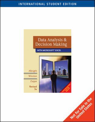 Data Analysis & Decision Making with Microsoft ... 0324663501 Book Cover
