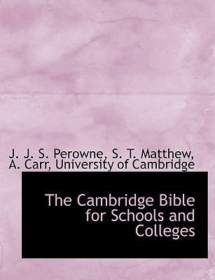 The Cambridge Bible for Schools and Colleges 1140578871 Book Cover