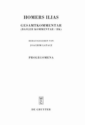 Prolegomena (Sammlung wissenschaftlicher Commen... [German] 3110221535 Book Cover