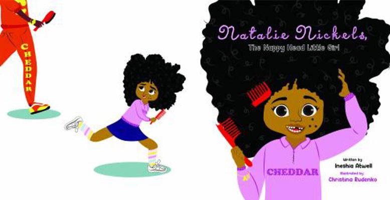 Hardcover Natalie Nickels the Nappy Head Little Girl Book