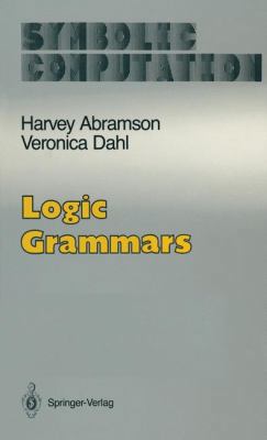 Logic Grammars 1461281881 Book Cover