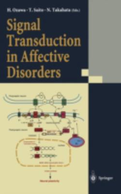 Signal Transduction in Affective Disorders 4431702105 Book Cover