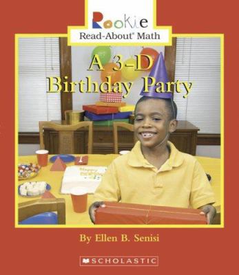 A 3-D Birthday Party 0516298496 Book Cover
