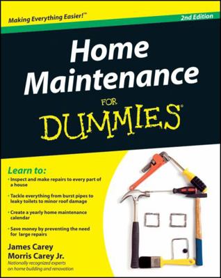 Home Maintenance for Dummies, 2nd Edition 047043063X Book Cover