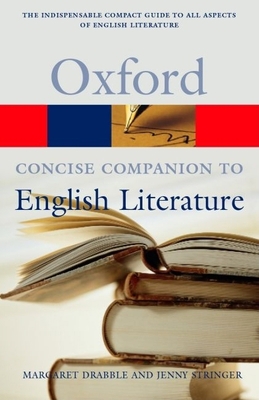 The Concise Oxford Companion to English Literature 0198605595 Book Cover