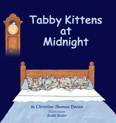 Tabby Kittens at Midnight 1941069541 Book Cover