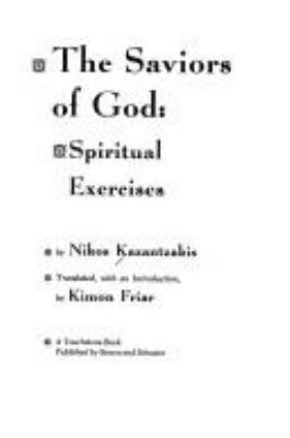 Saviors of God: Spiritual Exercises 0671202324 Book Cover