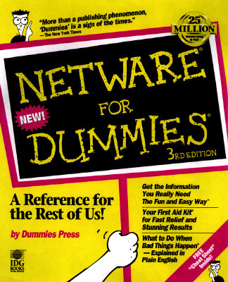 Networking with NetWare For Dummies 0764500023 Book Cover