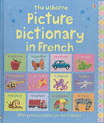 The Usborne Picture Dictionary in French 0746076428 Book Cover