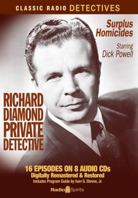 Richard Diamond Private Detective: Surplus Homi... 1617090069 Book Cover