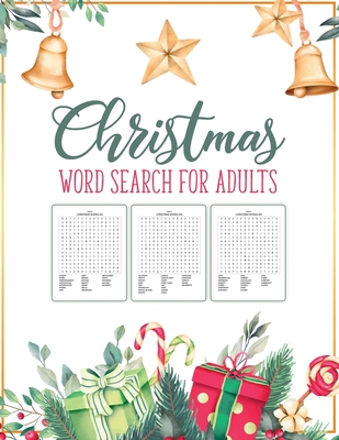 Christmas Word Search For Adults: Puzzle Book H... 1953332439 Book Cover