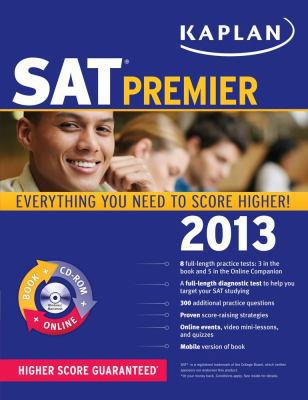 Kaplan SAT Premier [With CDROM] 1609782534 Book Cover