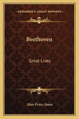 Beethoven: Great Lives 1163182168 Book Cover